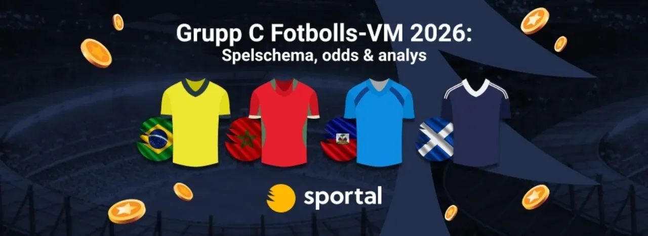 Grupp C Fotbolls-VM 2026 matchtröjor.
