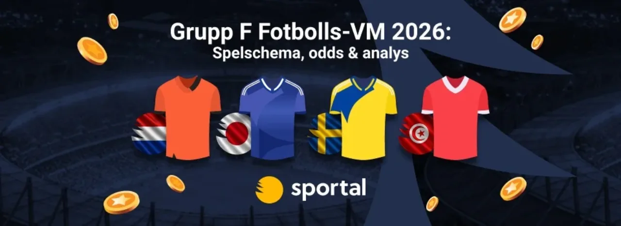 Grupp F Fotbolls-VM 2026 matchtröjor.