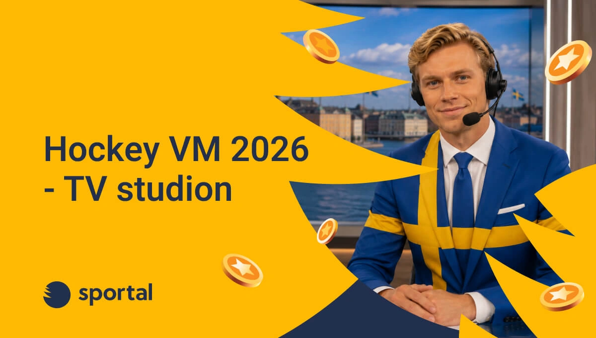 Hockey VM TV studio kommentator