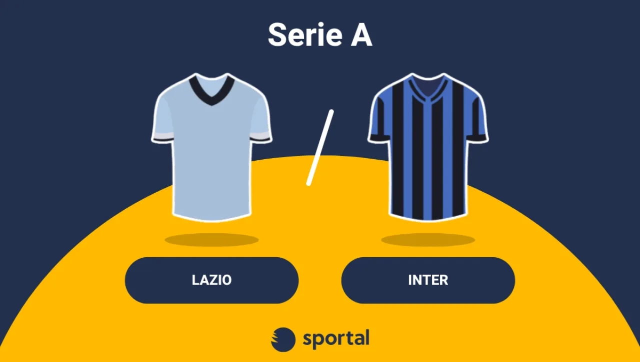Lazio och Inter matchtröjor.