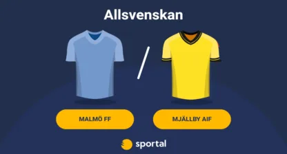 Malmö FF mot Mjällby AIF