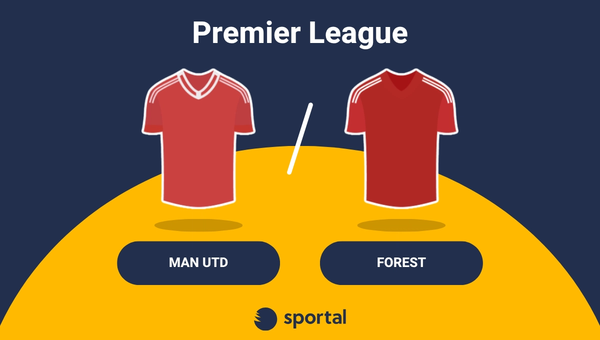 Man Utd och Forest matchtröjor.