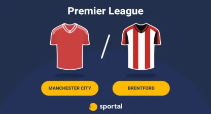 Grafik för live stream av Manchester United mot Brentford.