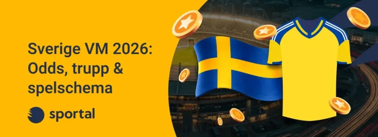 sverige vm odds spelschema