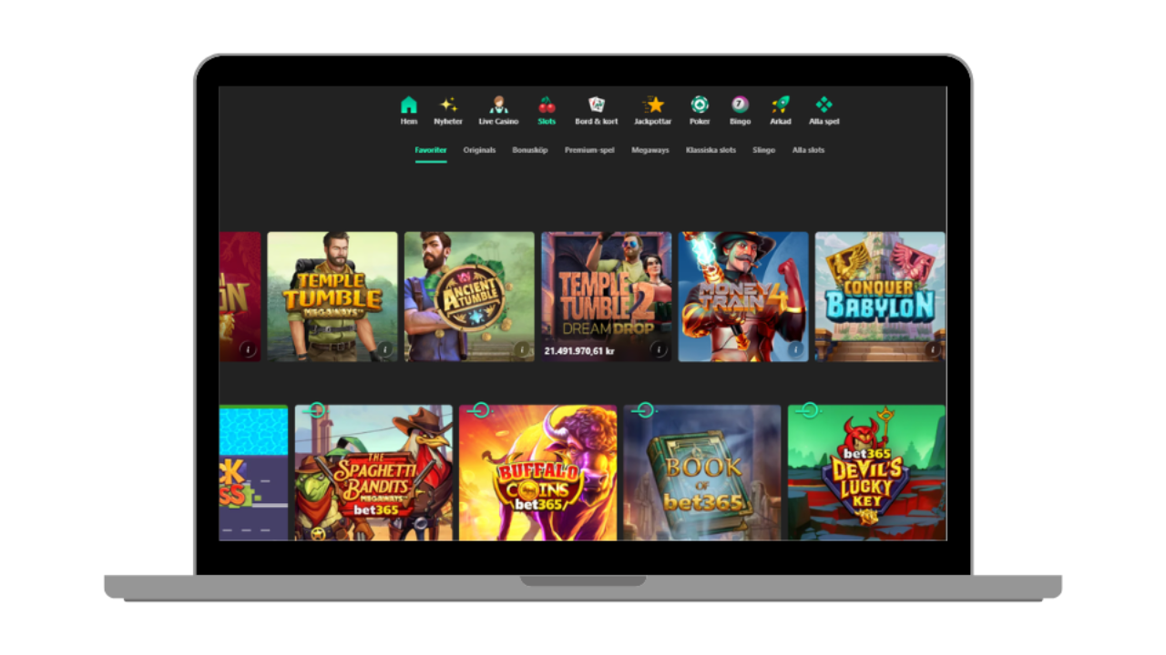 bet365 spelautomater.