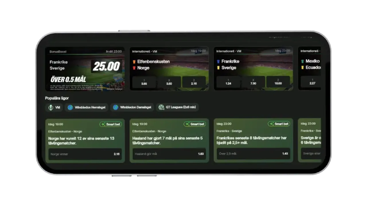 comeon vm odds