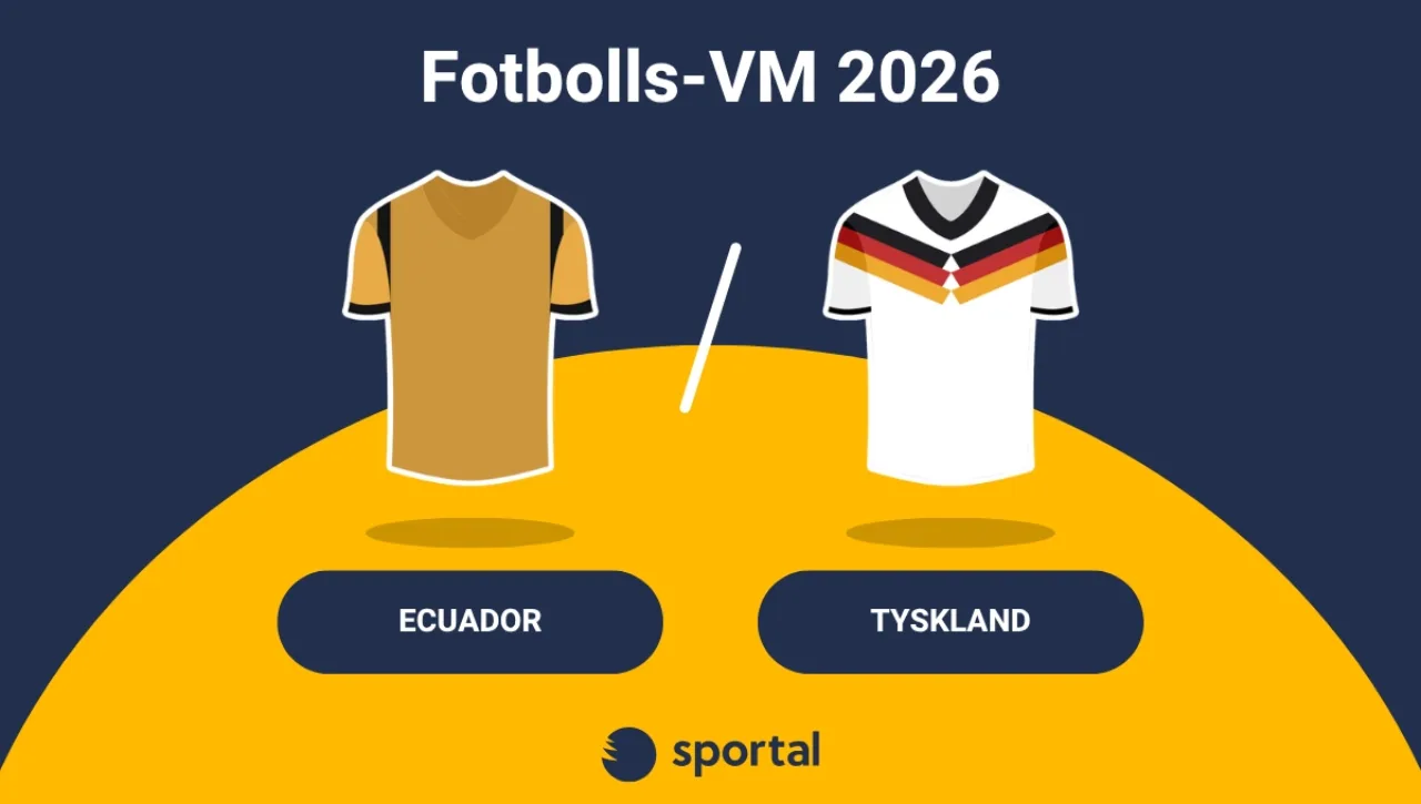 Ecuador – Tyskland matchtröja fotbolls-VM.