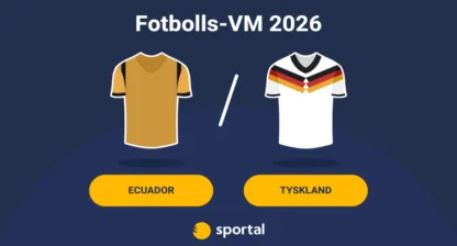 Ecuador – Tyskland fotbolls VM live stream.