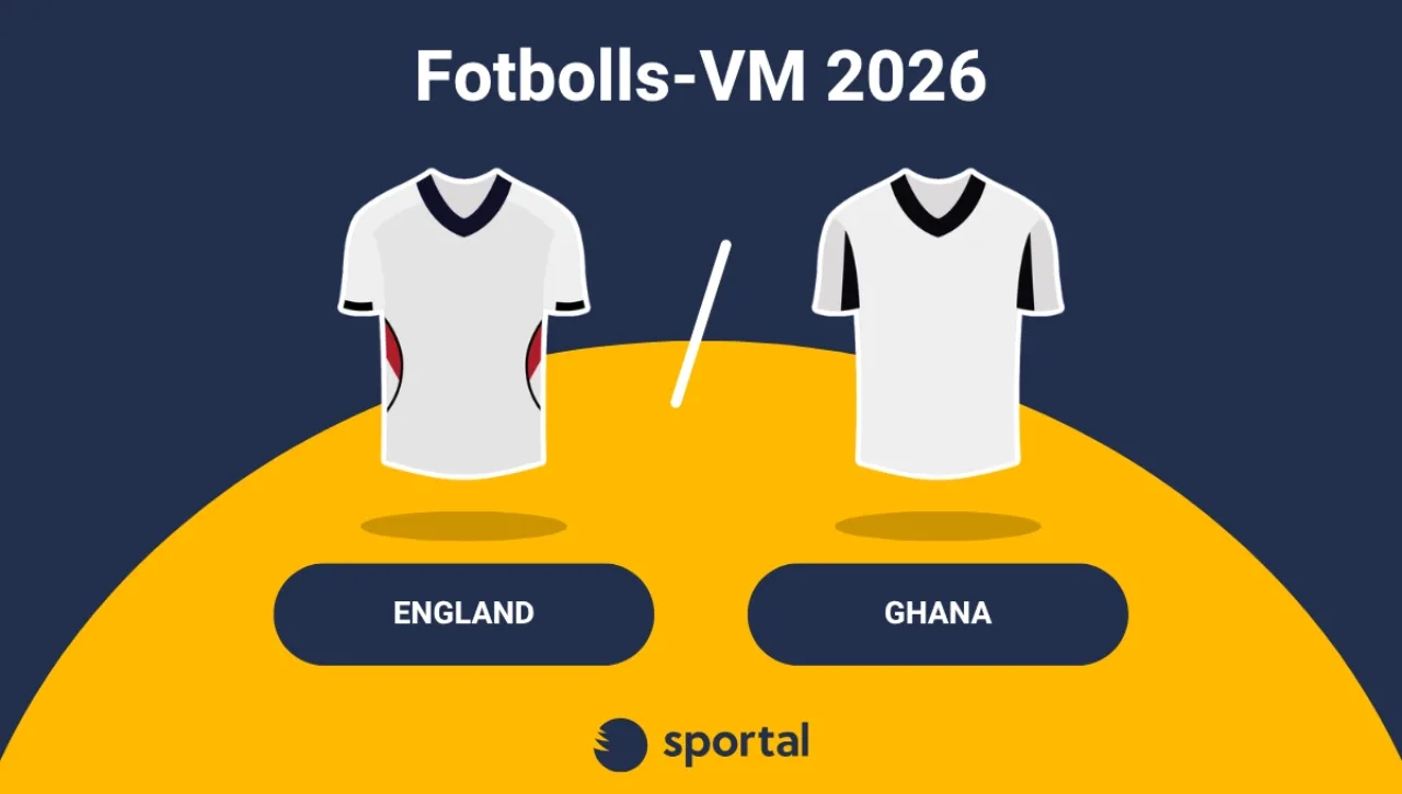 England - Ghana, speltips & stream fotbolls-VM