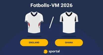 England - Ghana, speltips & stream fotbolls-VM