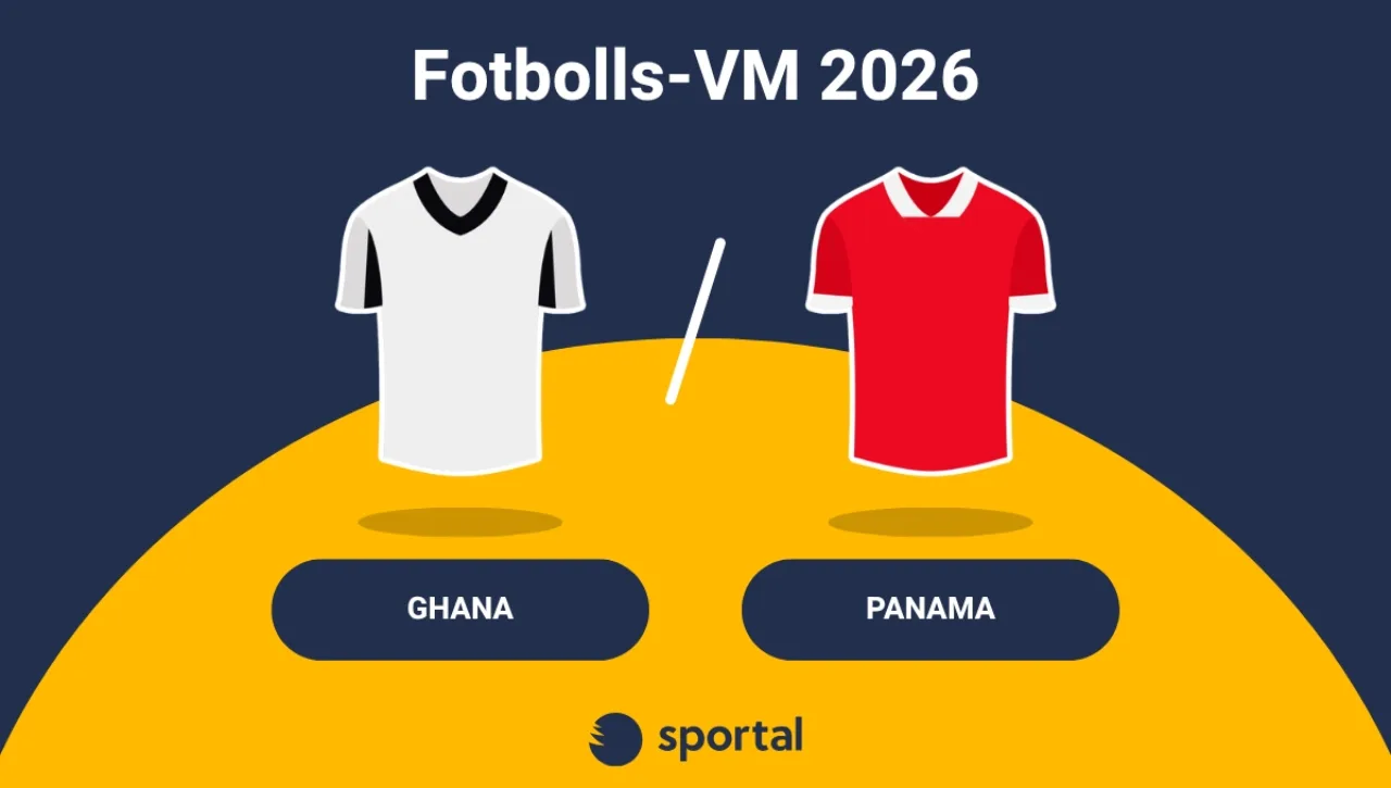 Ghana - Panama matchtröja fotbolls-VM.
