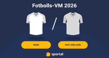 Iran - Nya Zeeland fotbolls VM live stream.