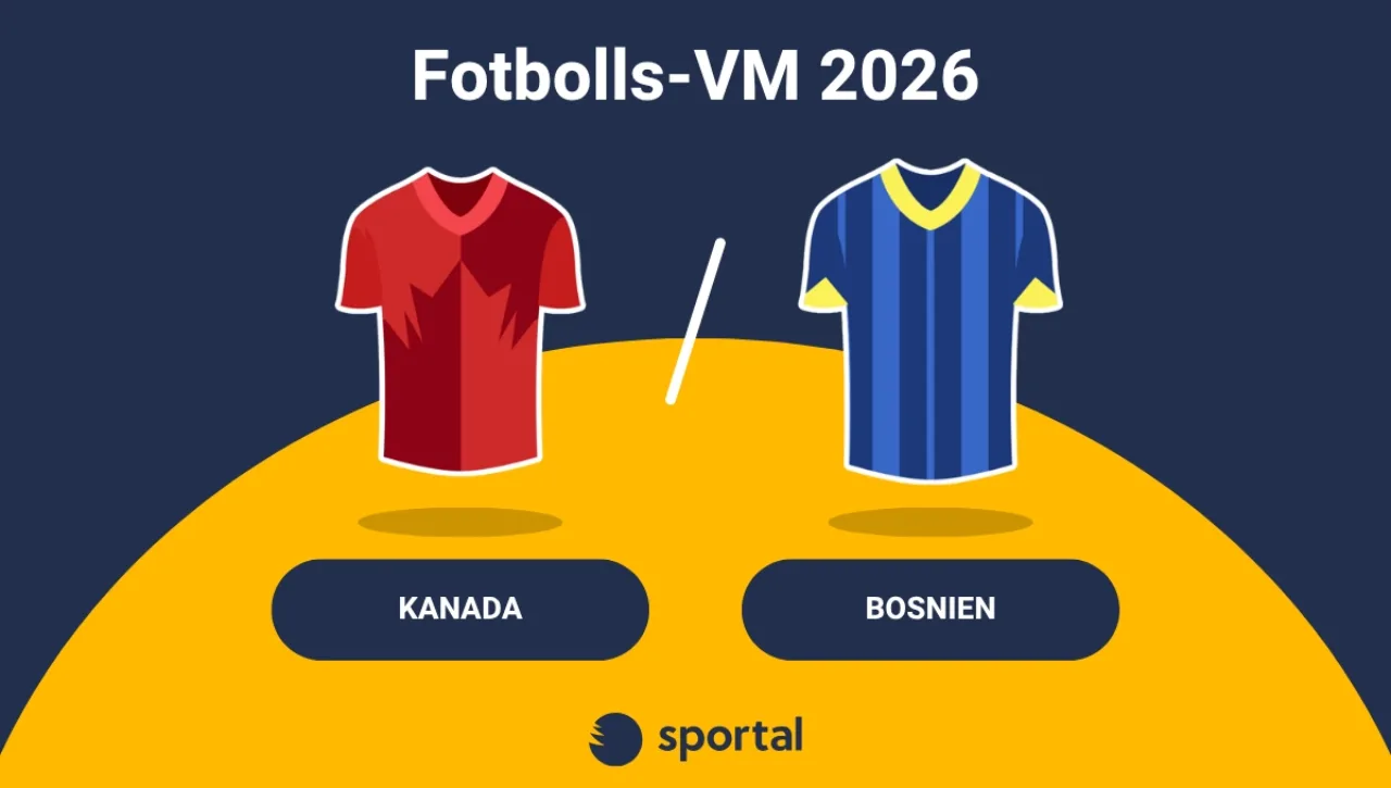 Kanada - Bosnien-Hercegovina matchtröja fotbolls-VM.