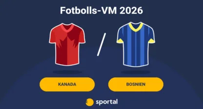 Kanada - Bosnien-Hercegovina fotbolls VM live stream.
