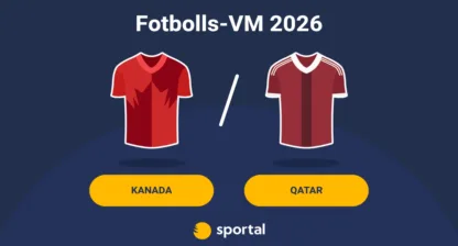 Kanada - Qatar fotbolls VM live stream.
