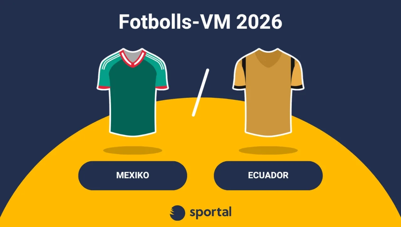 Mexiko – Ecuador matchtröja fotbolls-VM.