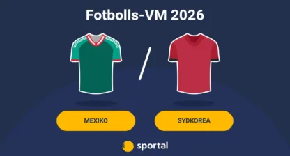 Mexiko - Sydkorea fotbolls VM live stream.