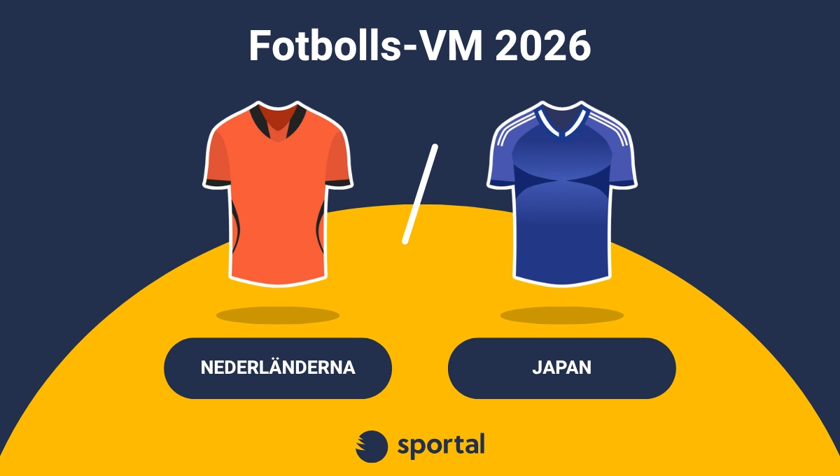 Nederländerna-Japan matchtröja fotbolls-VM.