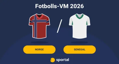 Norge - Senegal fotbolls VM live stream.