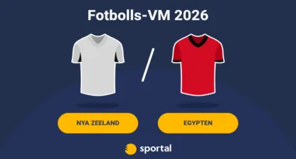 Nya Zeeland - Egypten fotbolls VM live stream.