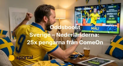 oddsboost sverige nederländerna VM