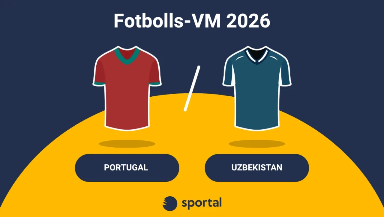 Portugal - Uzbekistan matchtröja fotbolls-VM.
