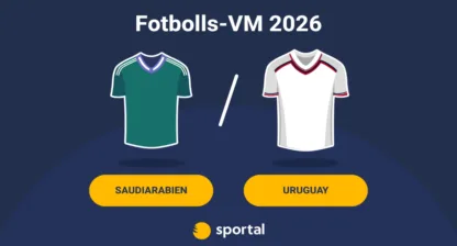 Saudiarabien - Uruguay fotbolls VM live stream.