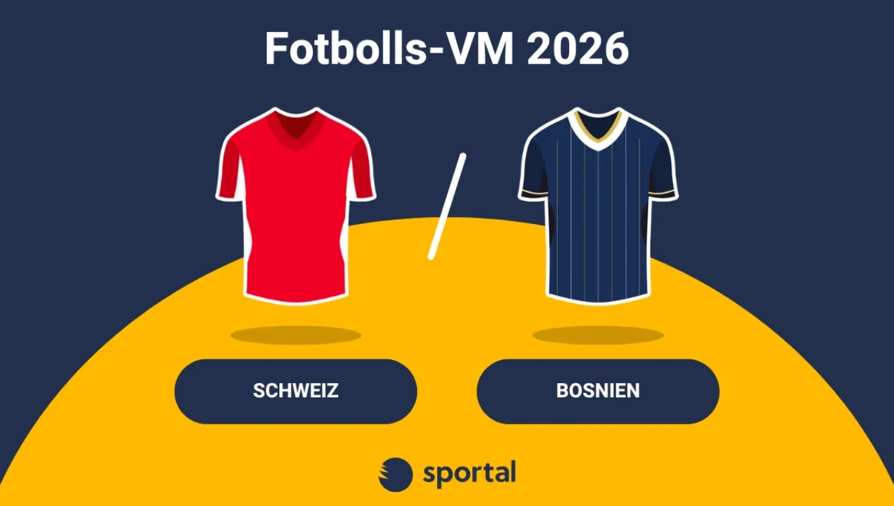Schweiz - Bosnien och Hercegovina matchtröja fotbolls-VM.