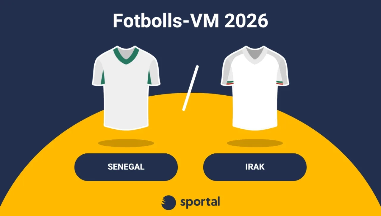 Senegal – Irak matchtröja fotbolls-VM.