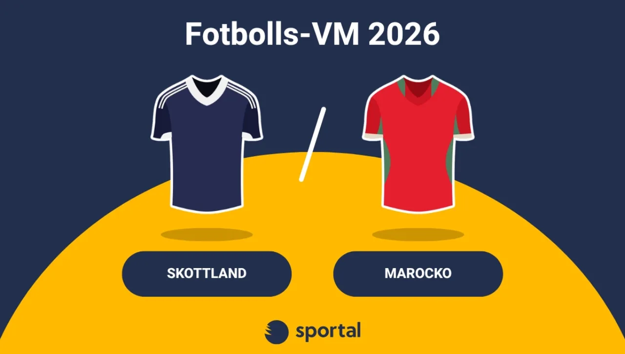 Skottland - Marocko matchtröja fotbolls-VM.