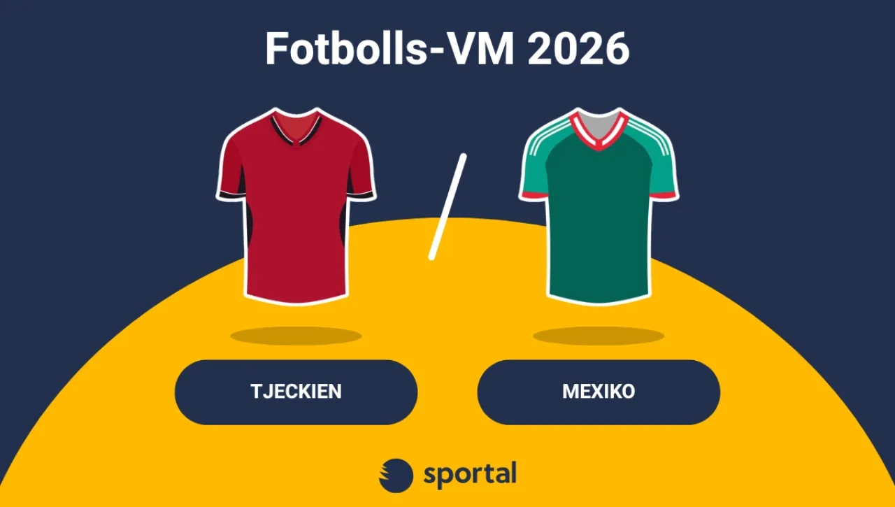 Tjeckien - Mexiko matchtröja fotbolls-VM.
