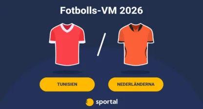 Tunisien – Nederländerna fotbolls VM live stream.