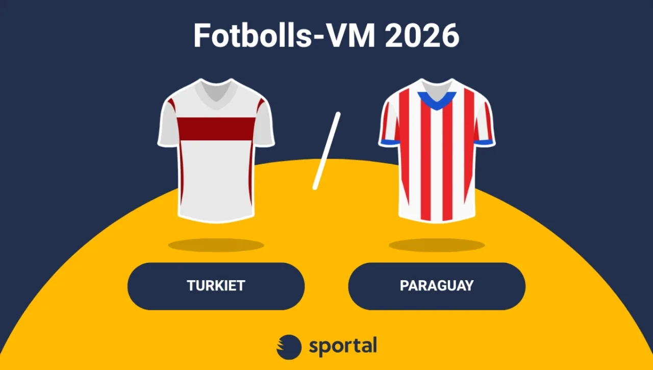 Turkiet - Paraguay matchtröja fotbolls-VM.