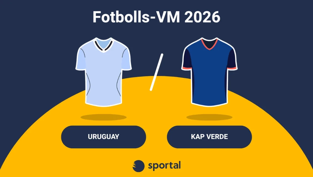 Uruguay - Kap Verde matchtröja fotbolls-VM.