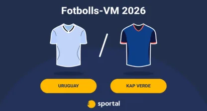 Uruguay - Kap Verde fotbolls VM live stream.