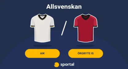 AIK - Örgryte IS Allsvenskan live-stream.