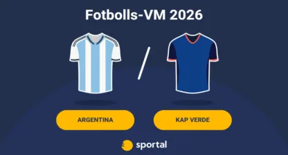 Argentina - Kap Verde fotbolls VM live stream.