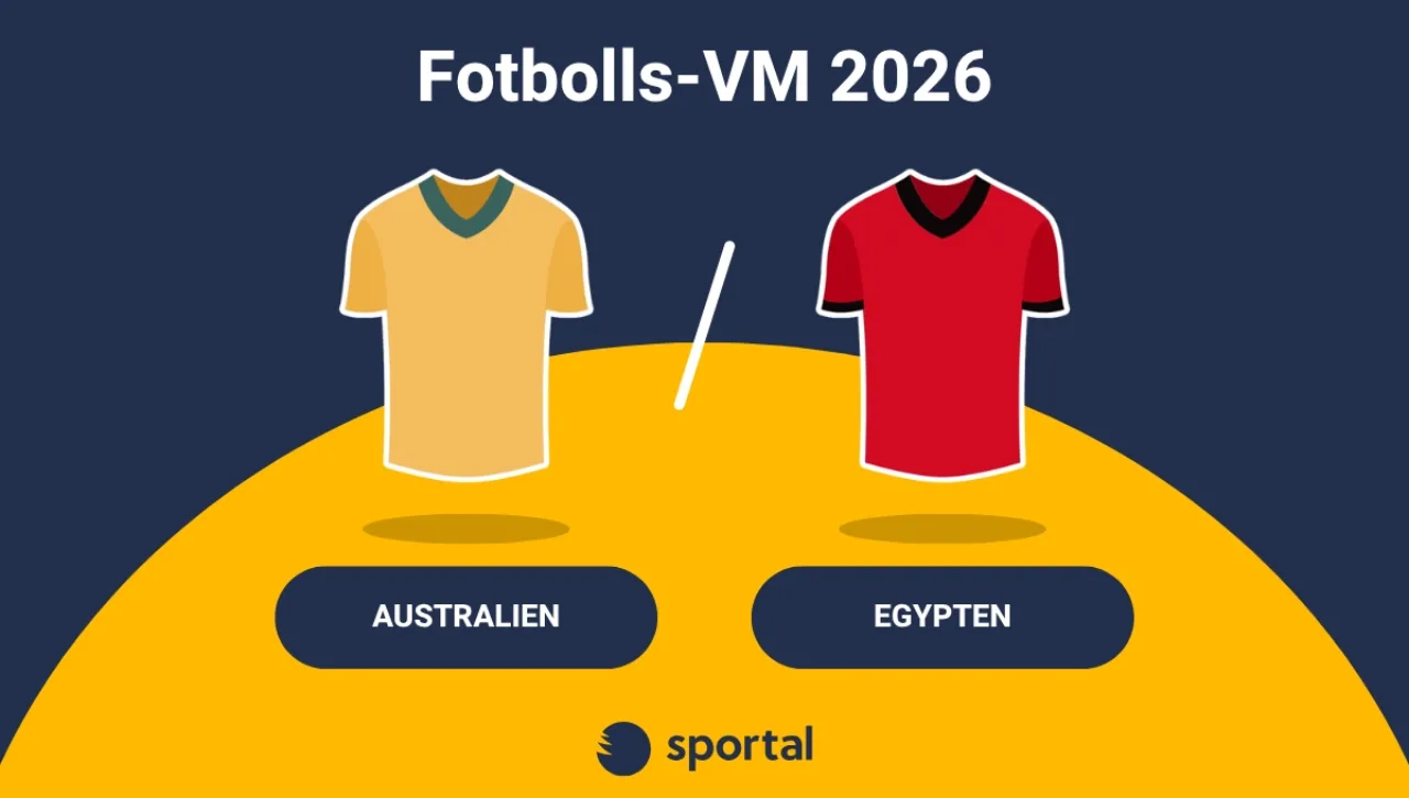 Australien - Egypten matchtröja fotbolls-VM.