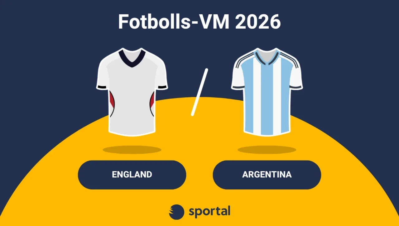 England - Argentina fotbolls VM live-stream.