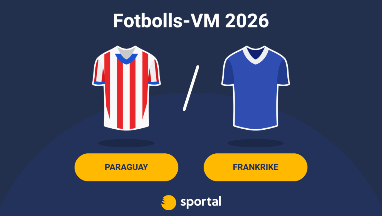 Paraguay Frankrike fotbolls vm live stream