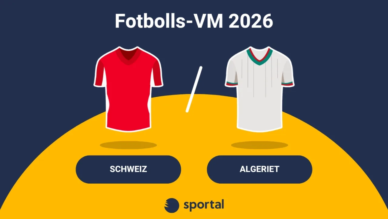 Schweiz - Algeriet matchtröja fotbolls-VM.