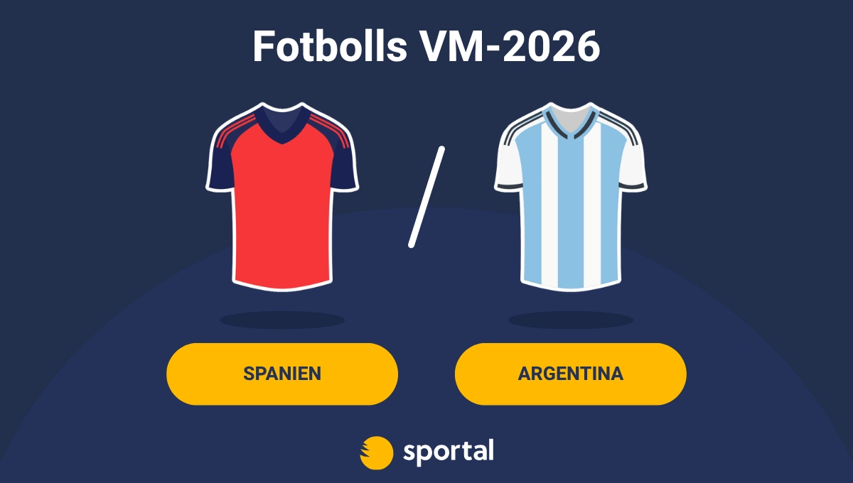 Spanien - Argentina fotbolls-VM live-stream.