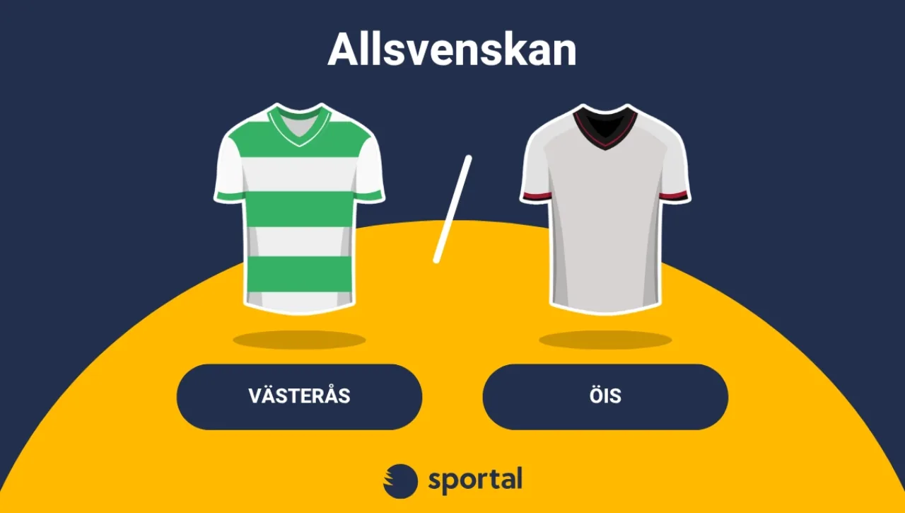 Västerås - ÖIS matchtröja Allsvenskan.