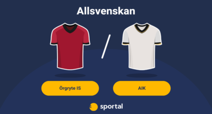 ÖIS mot AIK i allsvenskan speltips kort bild