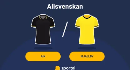 AIK - Mjällby Allsvenskan stream