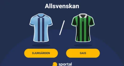 Djurgården - GAIS Allsvenskan stream
