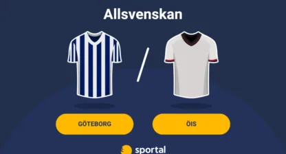 Göteborg - ÖIS Allsvenskan stream