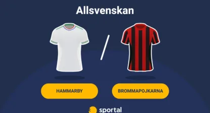 Hammarby - IF Brommapojkarna Allsvenskan stream