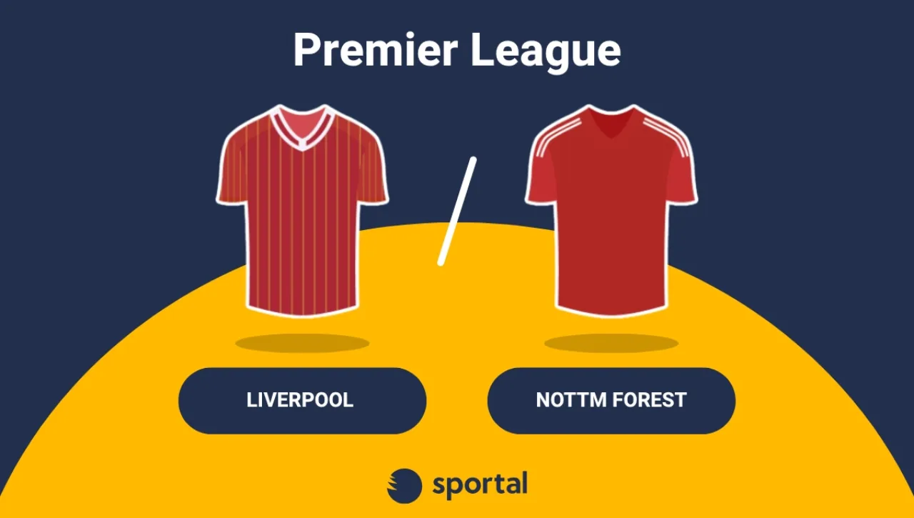 Liverpool – Nottm Forest matchtröjor