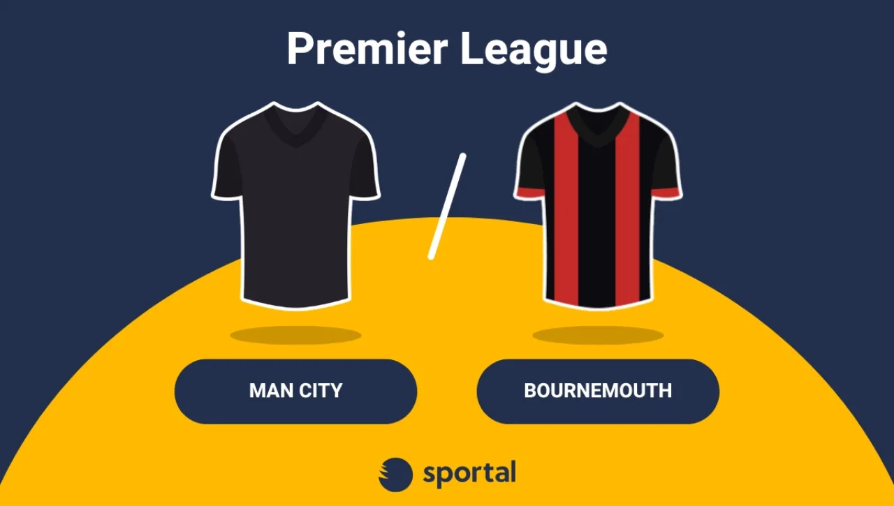 Man City – Bournemouth matchtröjor